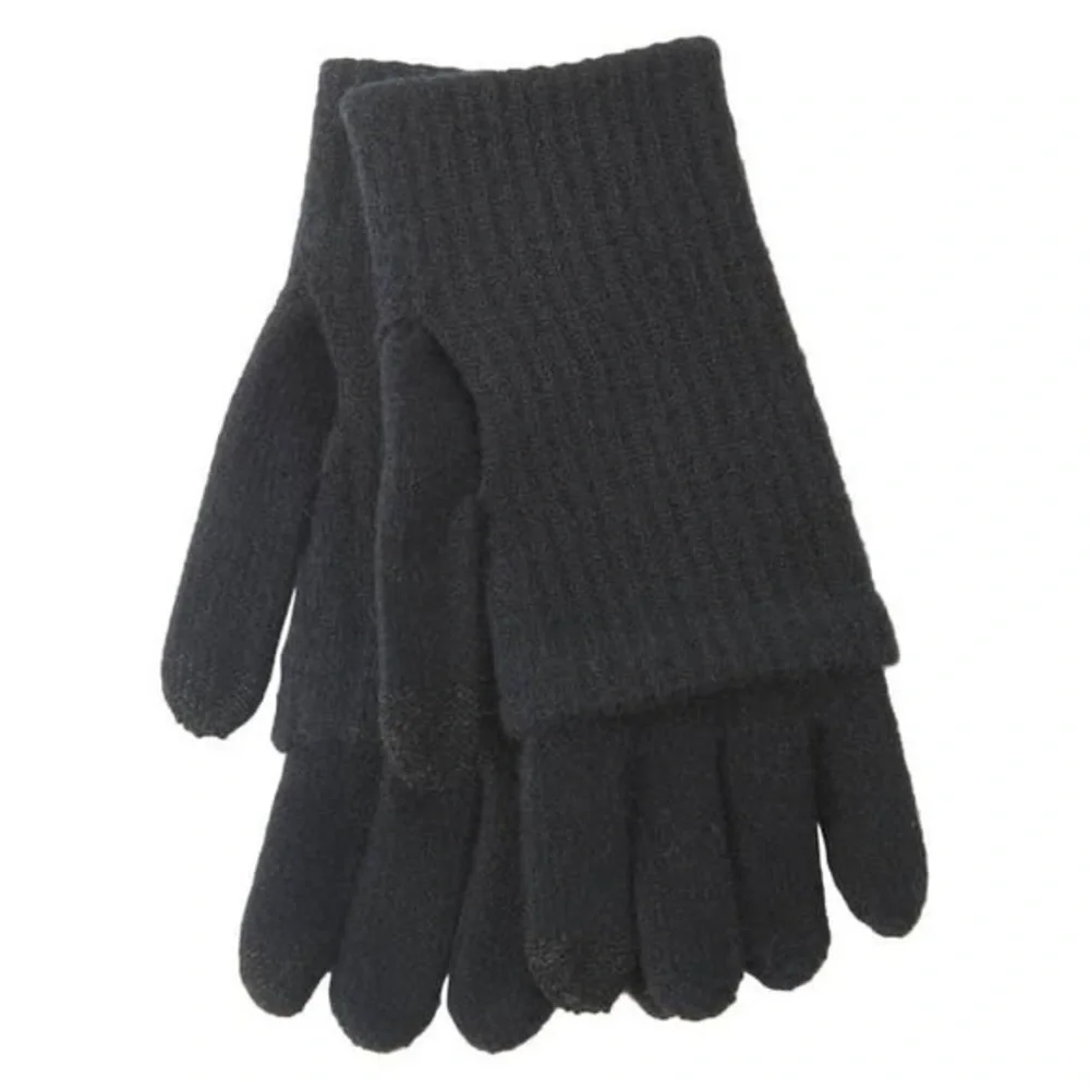 Womens Steve Madden Double Layer Gloves